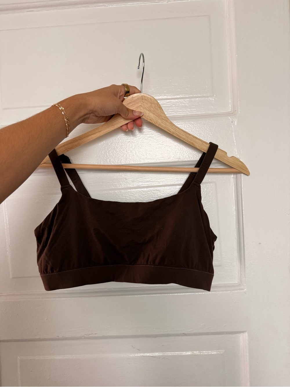 Skims Scoop Cocoa Bralette